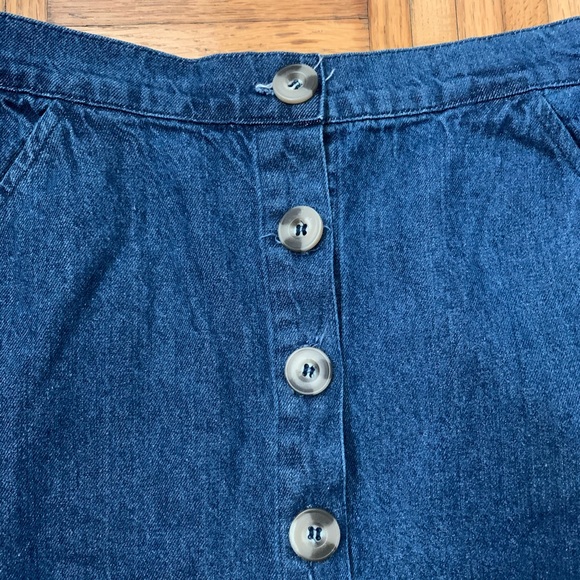 Mimi Chica Denim Midi Skirt sz M - Picture 4 of 6